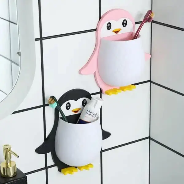 Penguin Toothbrush Stand