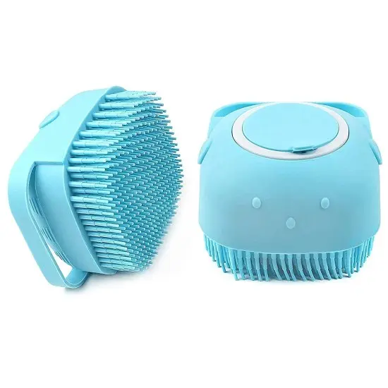 Silicon Bath Brush Square