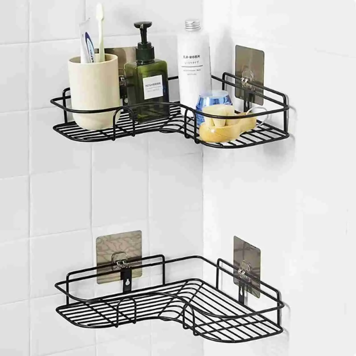 Bathroom Metal Shelves